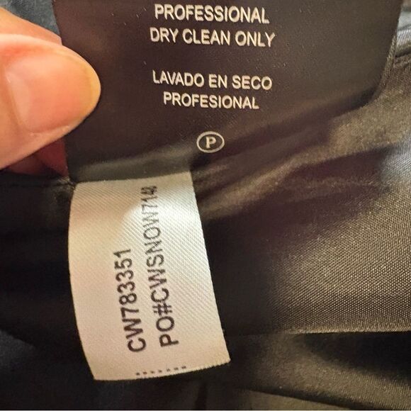 Calvin Klein Red Wool and Cashmere Coat with Zipper Front. Size M. Great Cond!! - Picture 11 of 15